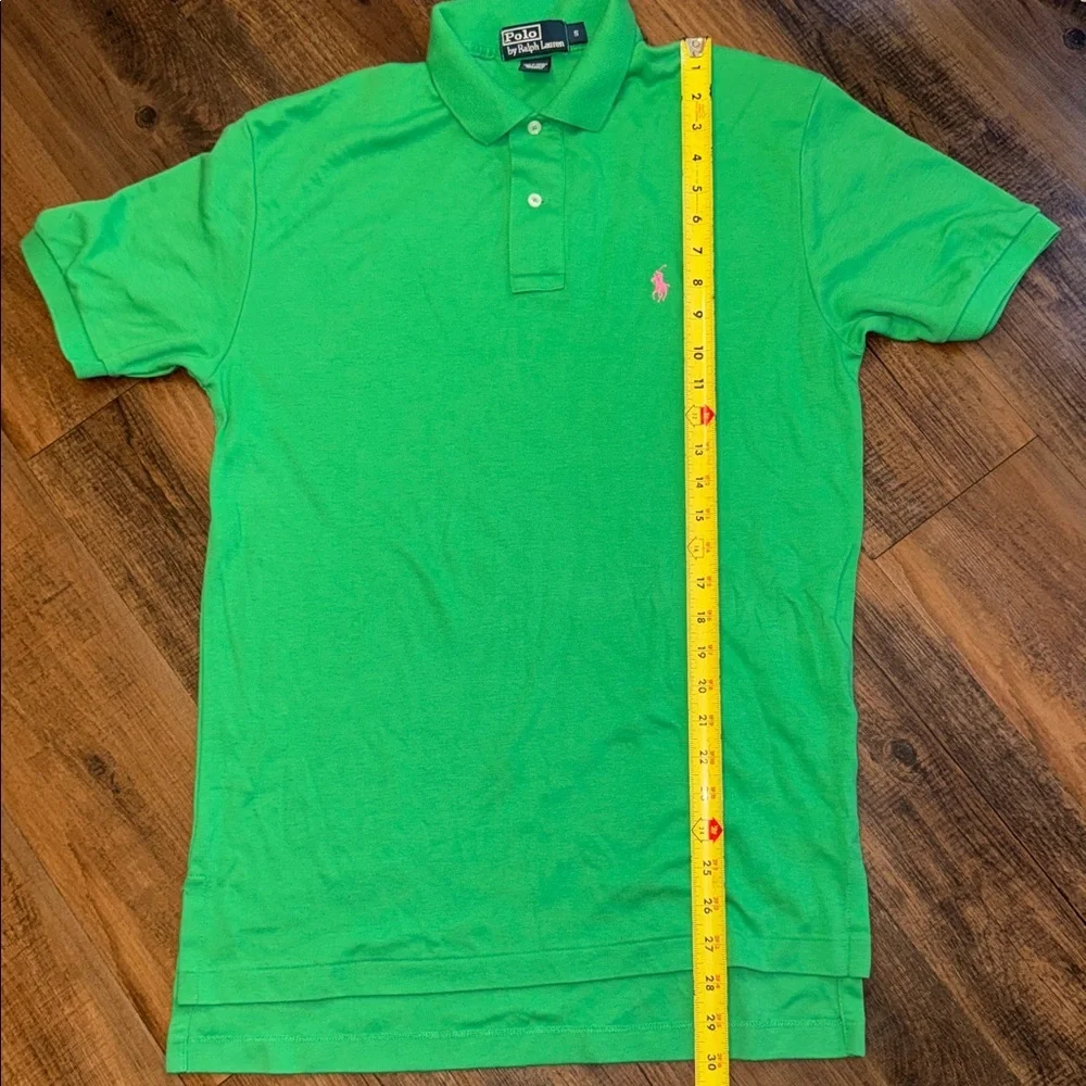 Ralph Lauren Men's Vibrant Green Polo Shirt